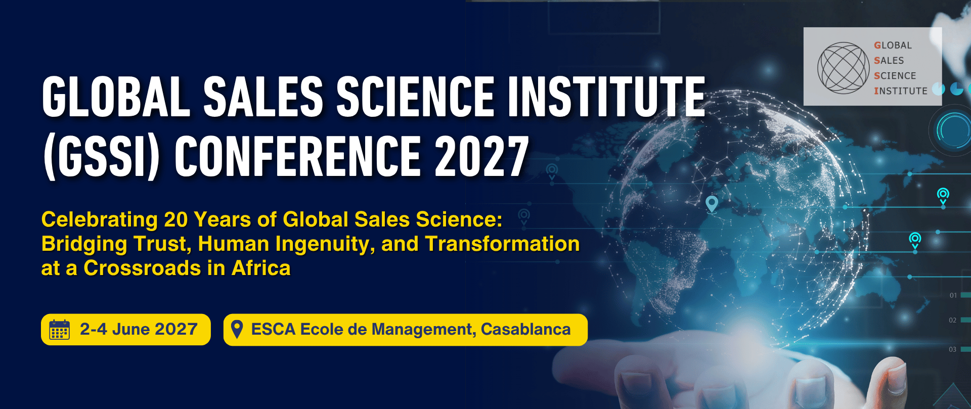 Global Sales Science Institute (GSSI) Conference 2027